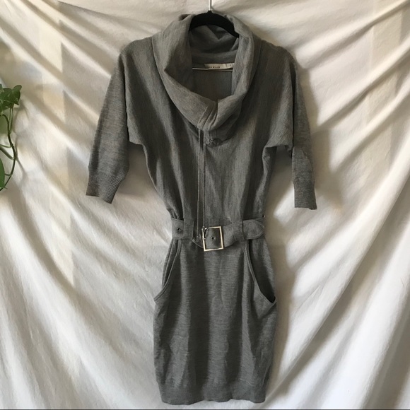 Karen Millen Gray Sweater Dress - Picture 3 of 6